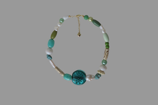 Chunky Turquoise Choker