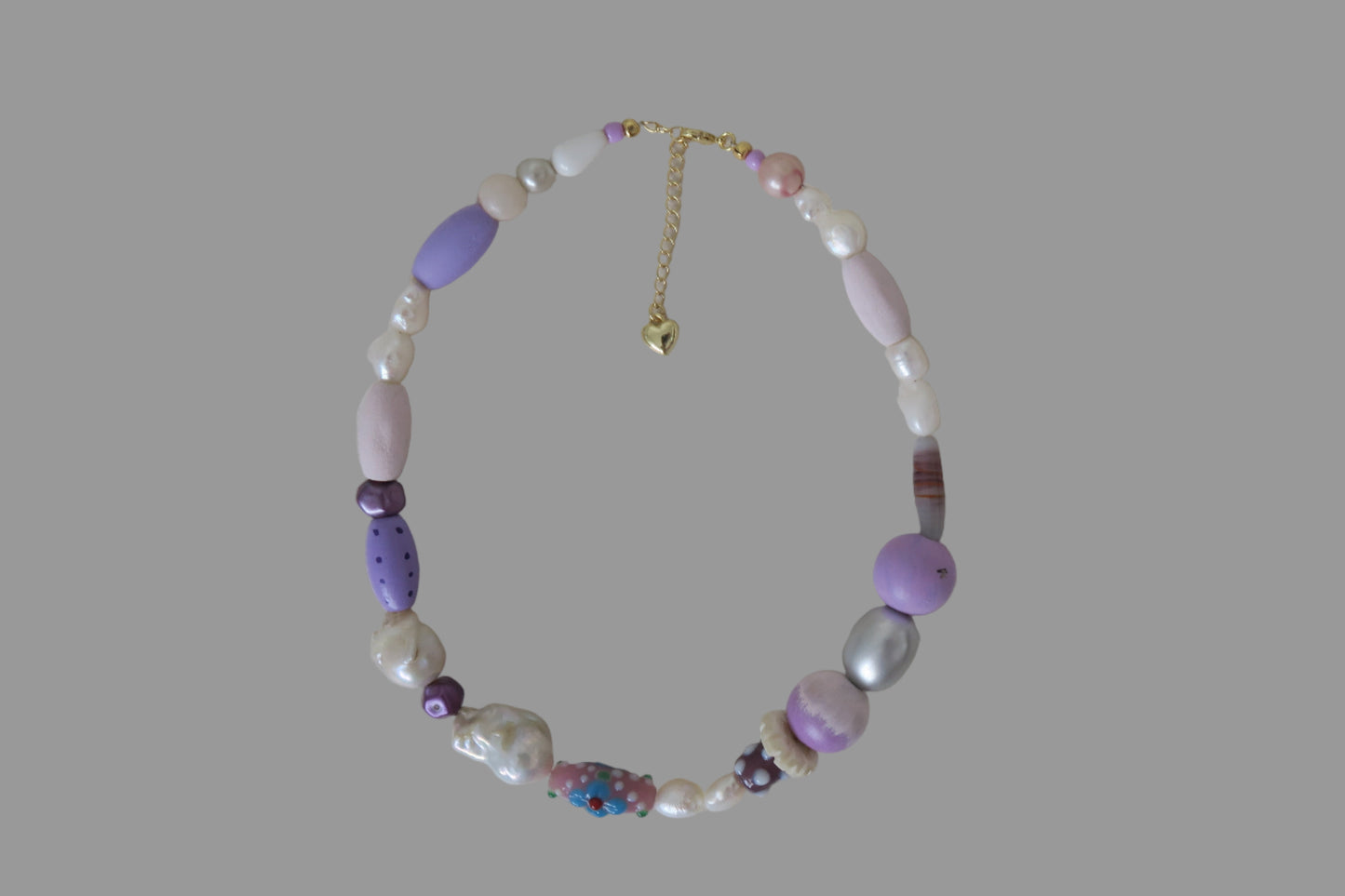Chunky Purples Choker
