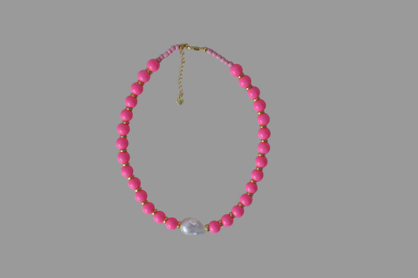 Midi Neon Pink Pearl