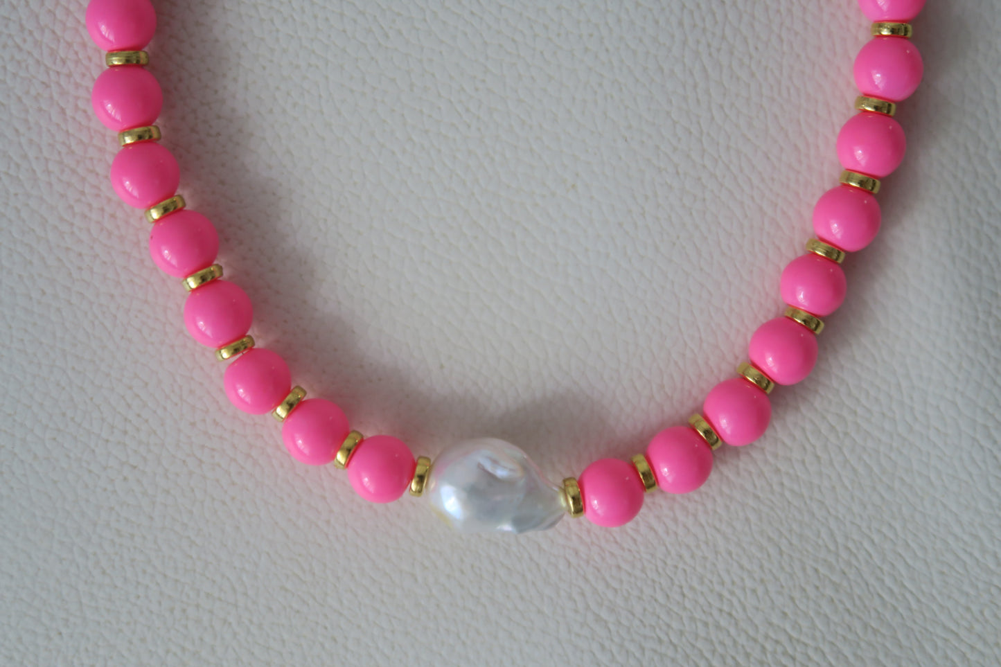 Midi Neon Pink Pearl