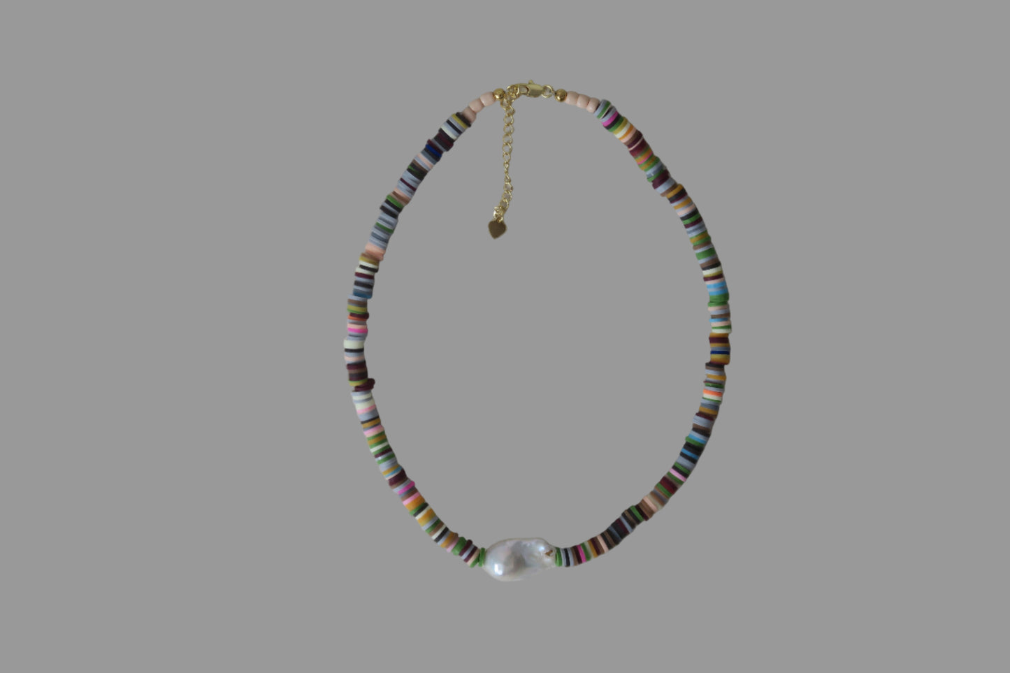 Midi Sunset Stripe Pearl